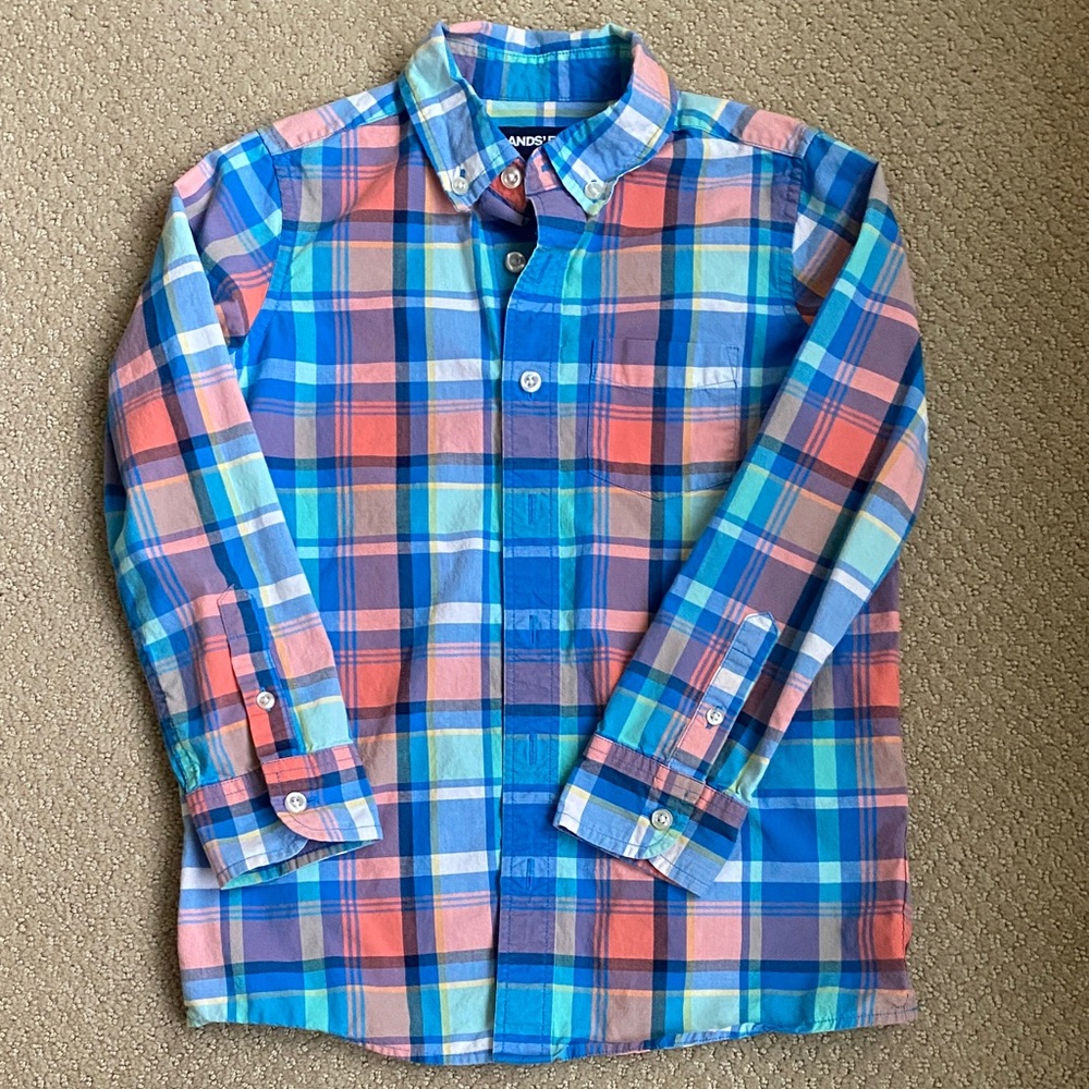 5/$20 Lands’ End dress shirt size 7